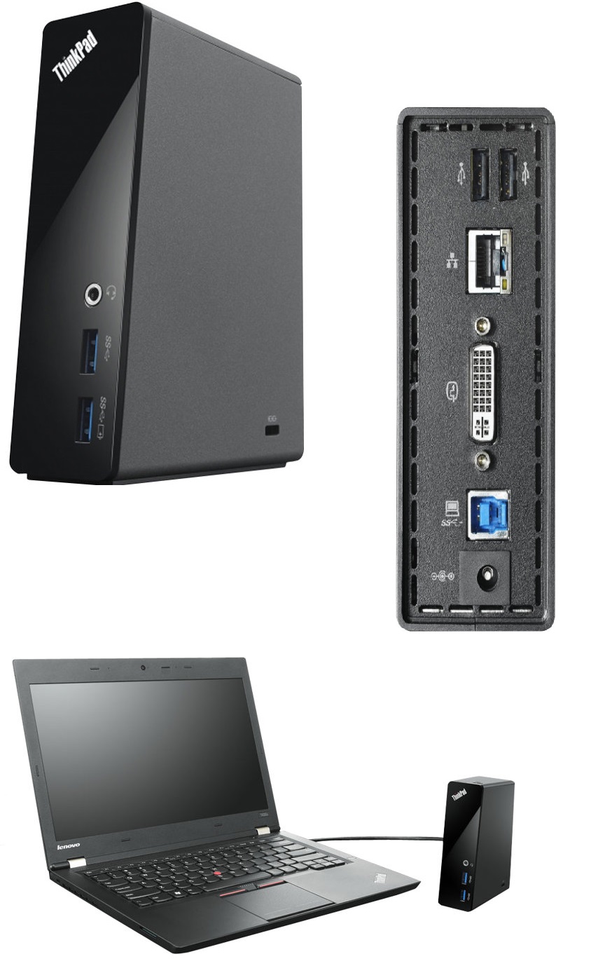 Synslinie engagement reservedele ThinkPad USB 3.0 Basic Dock - Overview and Service Parts - Lenovo Support SE