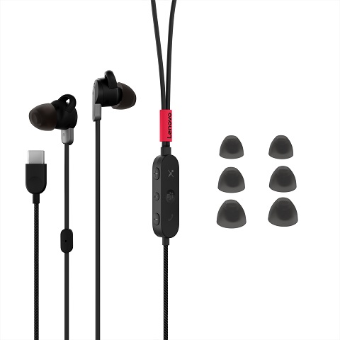 Lenovo Go USB C ANC In Ear Headphones Overview and Service Parts