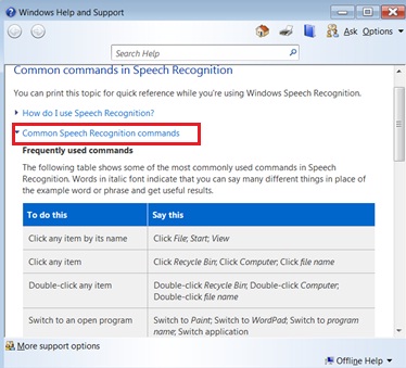 Windows Speech Recognition - Speech Recognition Software