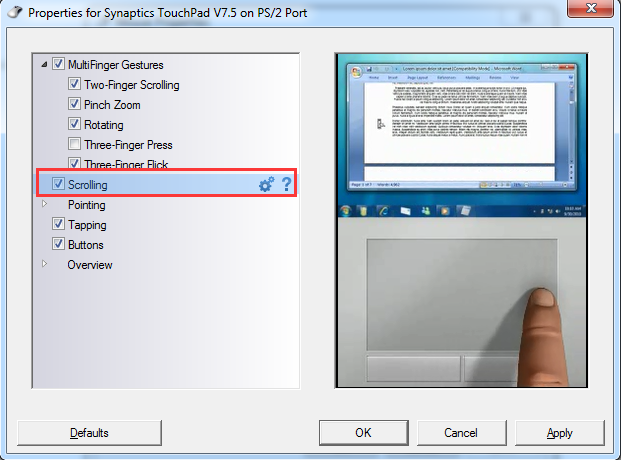 Драйвер synaptics windows 10. Synaptics Touchpad. Synaptics pointing device Driver. Прокрутка тачпадом на виндовс 10. Функции тачпада в Windows 11.