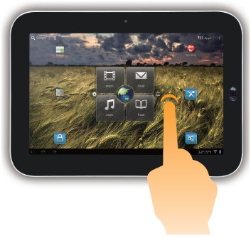 Introduction to multi-touch - IdeaPad K1 Tablet - Lenovo Support CA