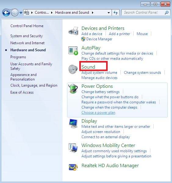 How to adjust speaker and microphone volume in Windows 7 - ThinkPad, ideapad  - Lenovo Support NZ