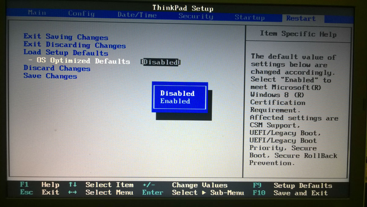 Discard changes в биосе. Insydeh2o UEFI BIOS. Биос Lenovo THINKPAD x380. Insydeh2o Advanced BIOS. Енабле дисабле.