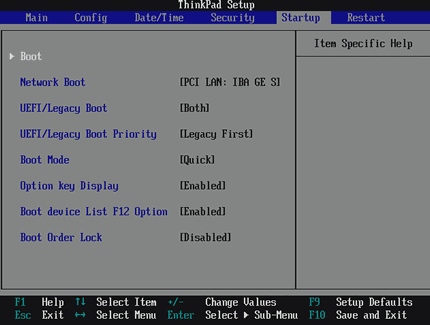 Windows 7 クリーンインストール - ThinkPad T420, T420s, T520, W520 