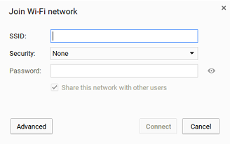 Join Wi-Fi network