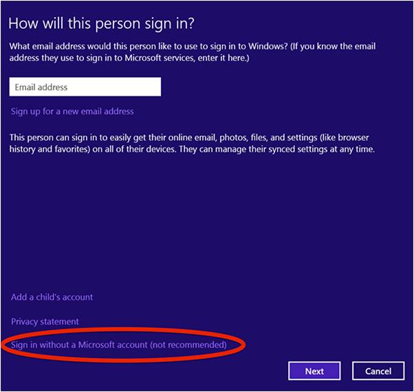 Syncing Microsoft account settings in Windows 10