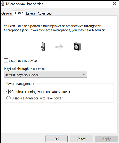 Built-in microphone is not working in Windows 10 – ThinkPad - Lenovo  Support US