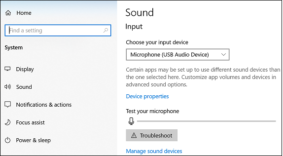 Built-in microphone is not working in Windows 10 – ThinkPad - Lenovo  Support US