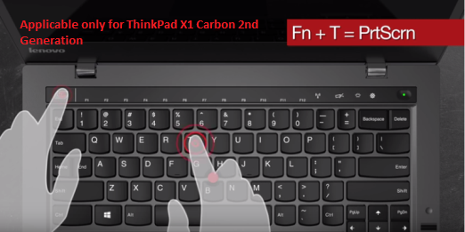 How to do PrintScreen (PrtSc) in ThinkPad X1 Carbon - Lenovo Support SI