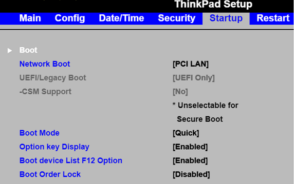 forretning Badekar Taiko mave How to select boot device from BIOS (Boot Menu) - ideapad, ThinkPad,  ThinkStation, ThinkCentre, ideacentre - Lenovo Support ZA