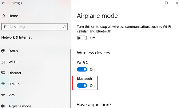 Turn Bluetooth Off When You're Not Using It