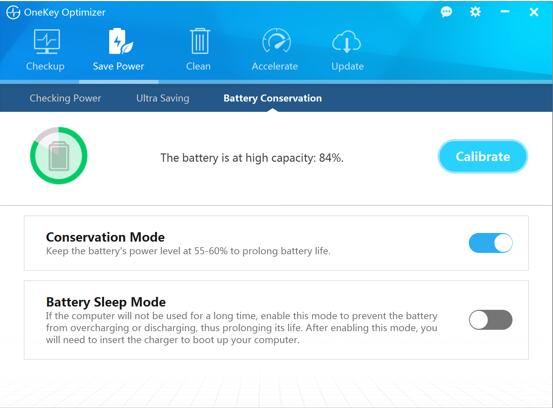How to calibrate the battery OneKey Optimizer Windows - ideapad - Lenovo Support US