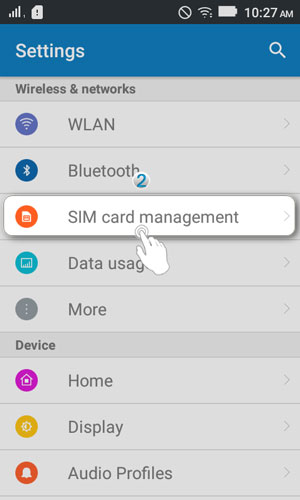 Comment utiliser la gestion de la carte SIM - Lenovo A / VIBE A - Lenovo  Support CH