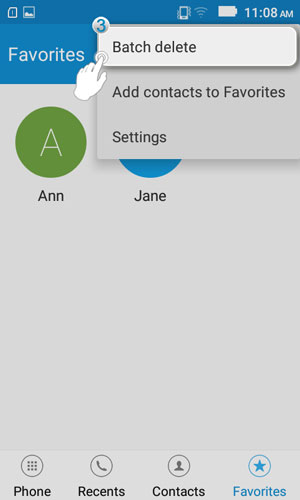 Delete batch. Delete batch