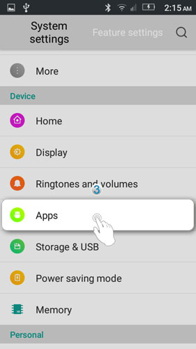 How to view and close Apps hanging in the background - Lenovo B/ VIBE B -  Lenovo Support LT