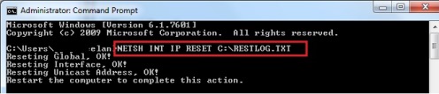 Netsh int tcp set global autotuninglevel normal