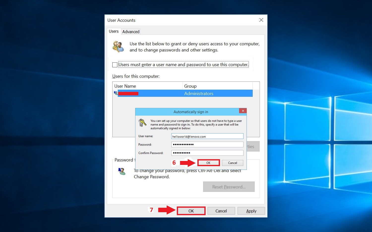 How to remove the login password from Windows 10 and Windows 11 