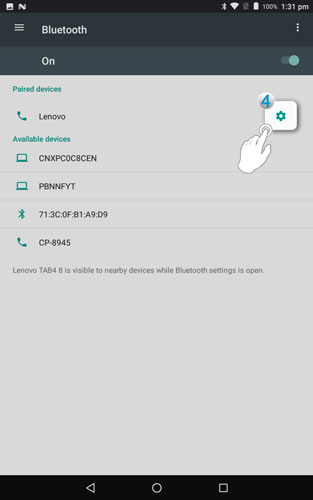 Как подключить блютуз леново Как изменить имя устройства Bluetooth - Lenovo TAB3 8 Plus - Lenovo Support BR