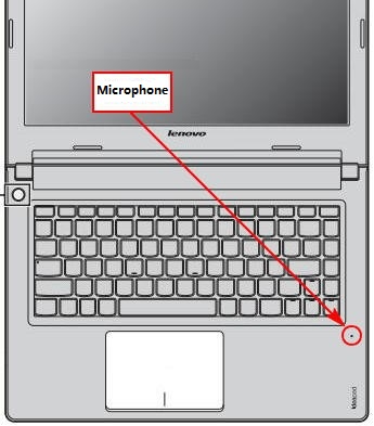 Where is the built-in microphone on your laptop - ideapad, ThinkPad - Lenovo  Support PY