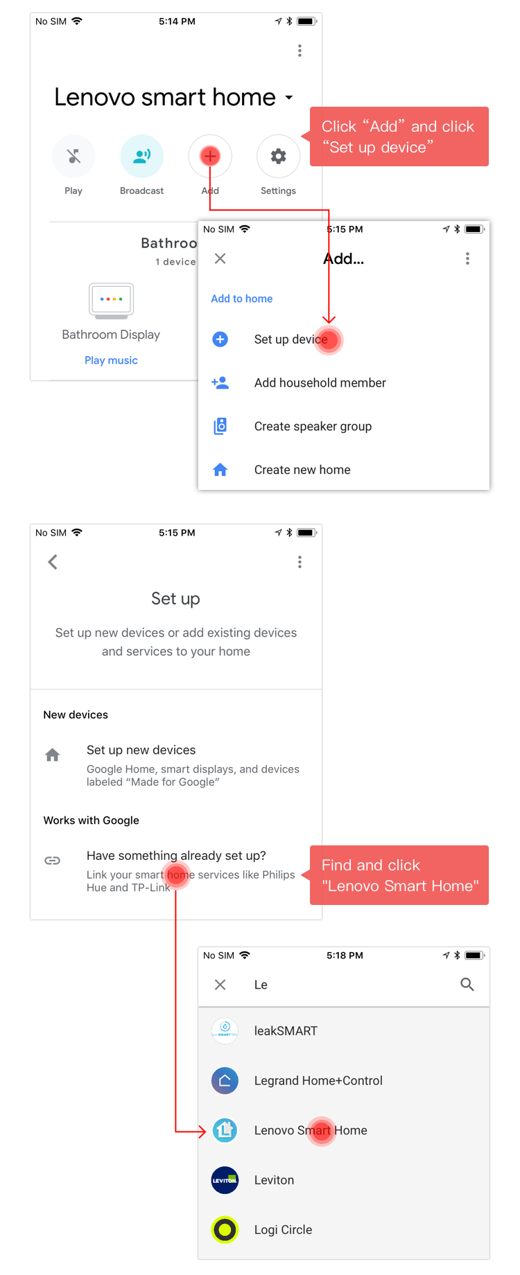 Setup bulb plug with google home