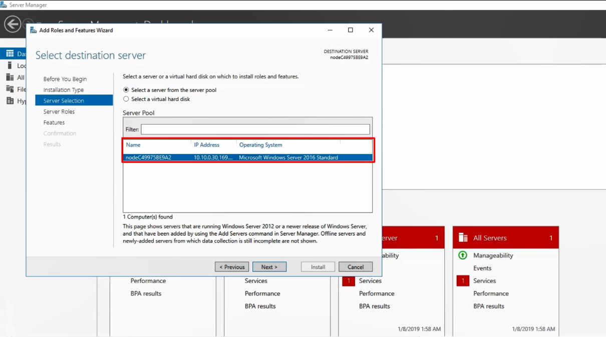 Pa support. Lenovo XCLARITY provisioning Manager.