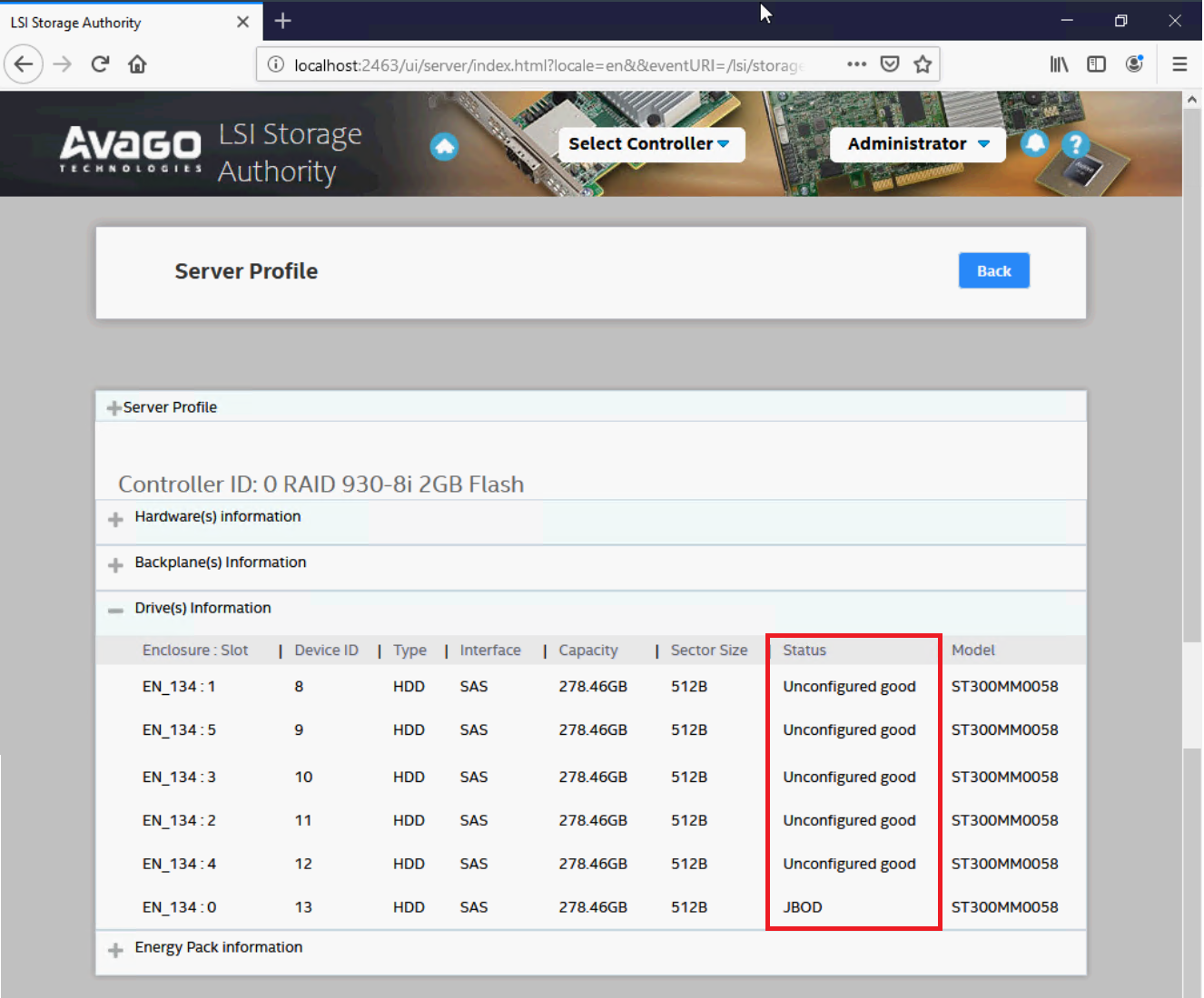 Lsi storage authority. Lsi storage authority