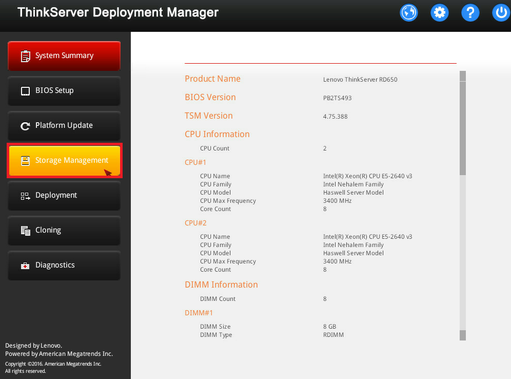 How to check the status of ThinkServer drives - Lenovo Support US