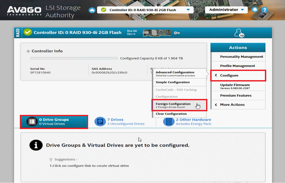 Lsi storage authority. Lsi storage authority