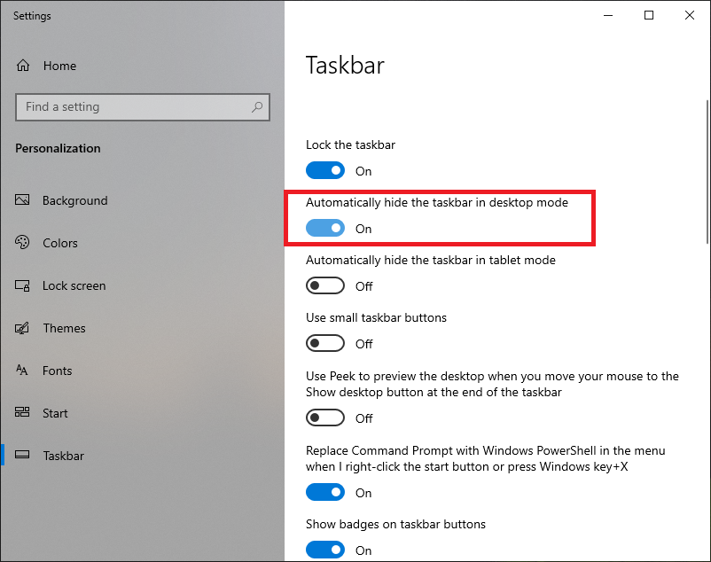 Cómo ocultar la barra de tareas – Windows 10 y 11 - Lenovo Support RS