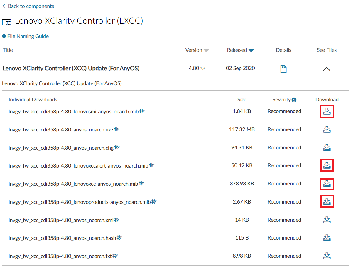 如何查找Lenovo XClarity Controller 的 MIB 文件