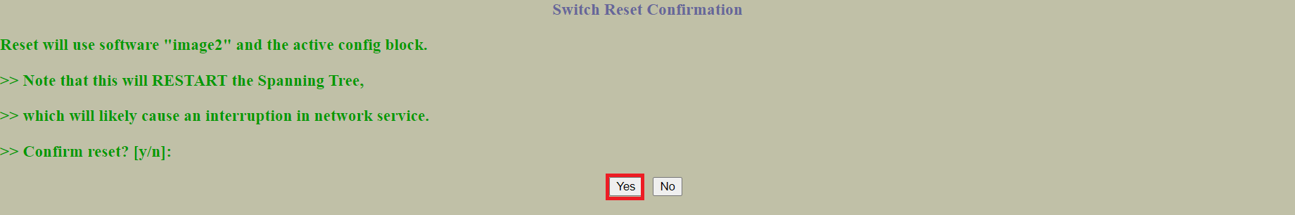 Como atualizar um switch Lenovo executando ENOS usando a GUI da