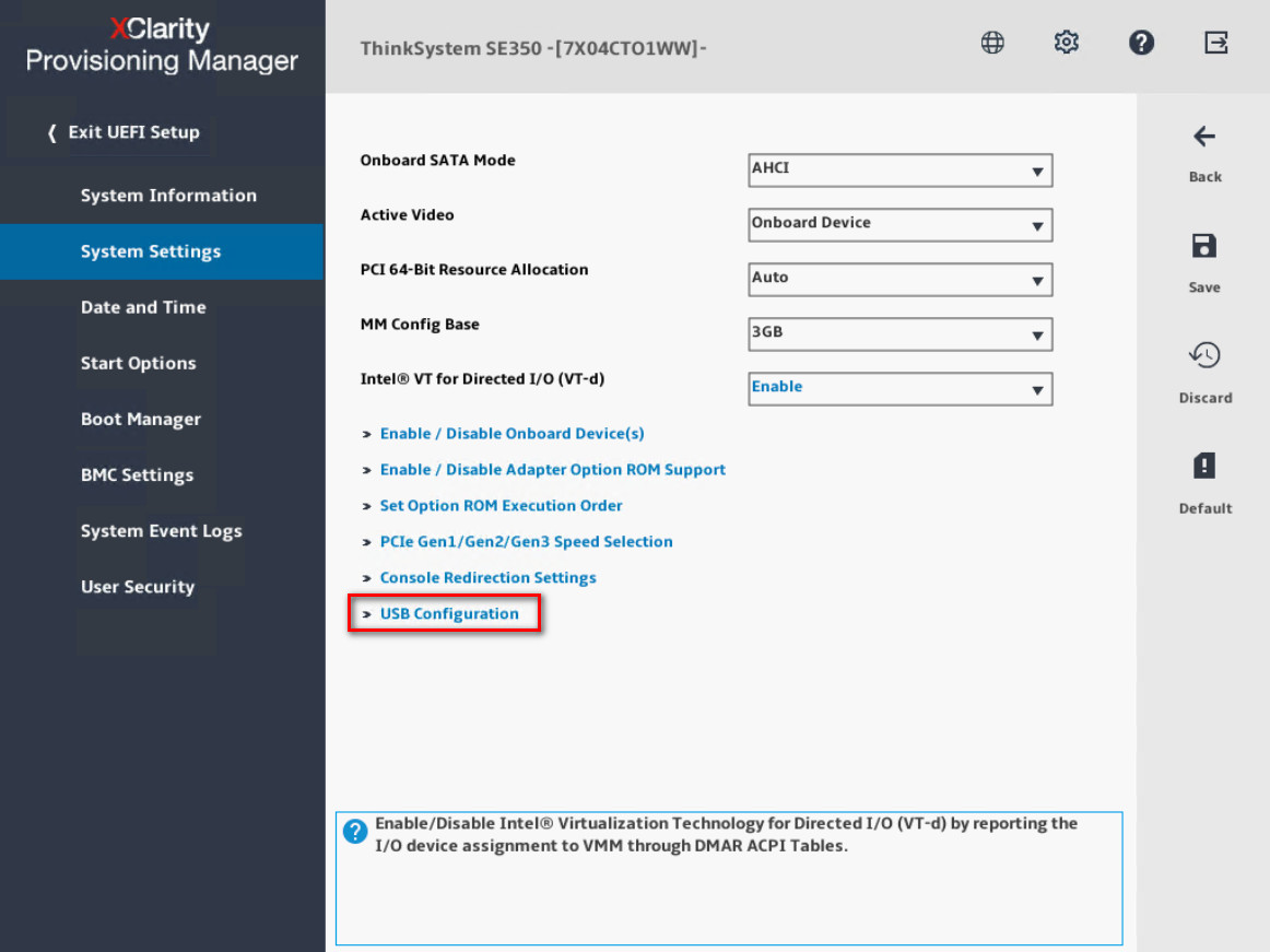 Usb configuration. Can2 USB configuration.