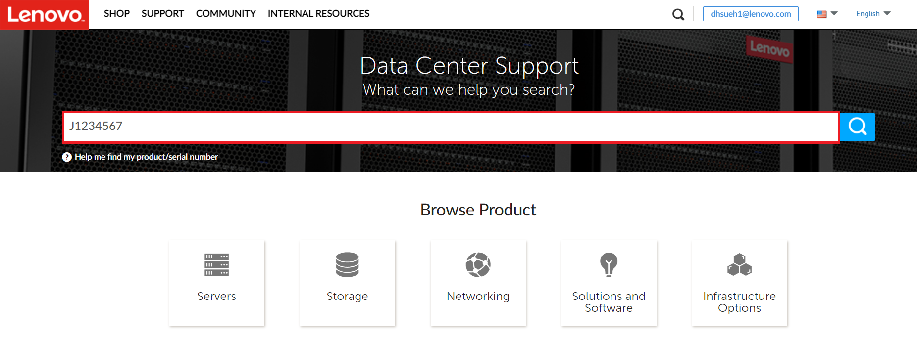How To Find Serial Numbers - Data Center - Lenovo Support BG