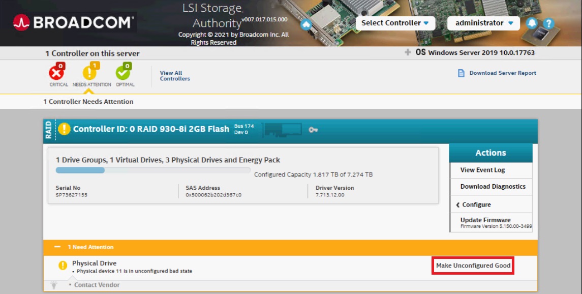 Lsi storage authority. Lsi storage authority