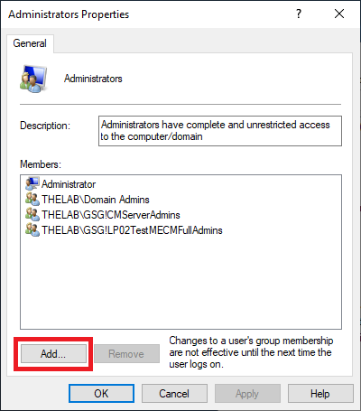 Admin Properties Pre