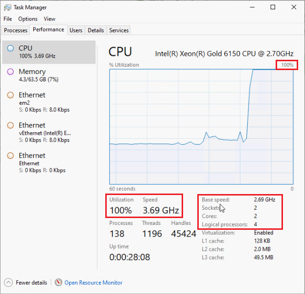 How to test the Intel Turbo Boost in Windows - Lenovo Support VN