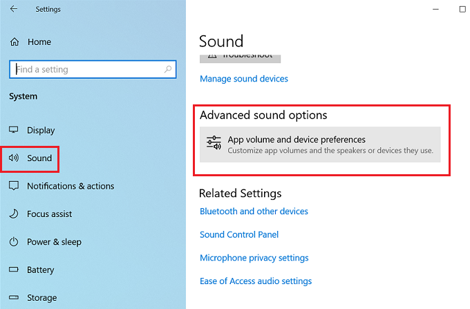 Soldat kor Offentliggørelse How to reset the sound to the Microsoft recommended defaults - Lenovo  Support PH