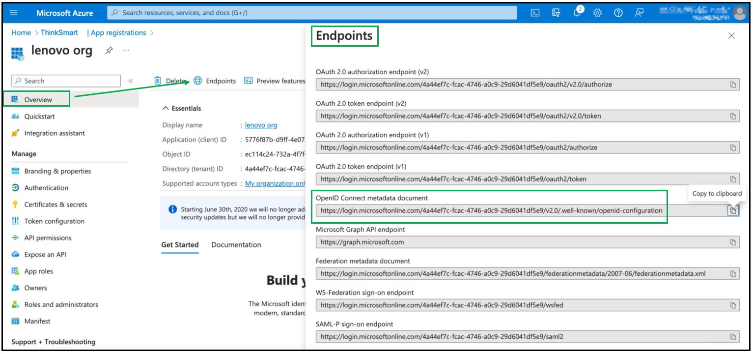 Endpoints