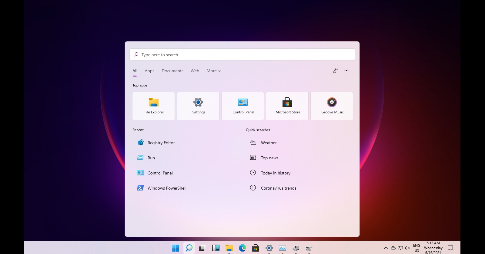 Windows 11 : la barre des tâches se dote d'un nouveau look en mode tablette