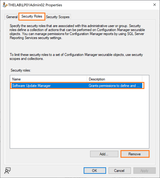 ConfigurationManagerUserPropertiesRemove