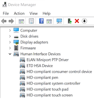 How To Enable and Disable the Touch Screen In Windows 10 - Lenovo Support IE