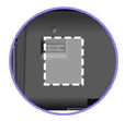 PCI Express Mini Card slot for wireless LAN/WiMAX