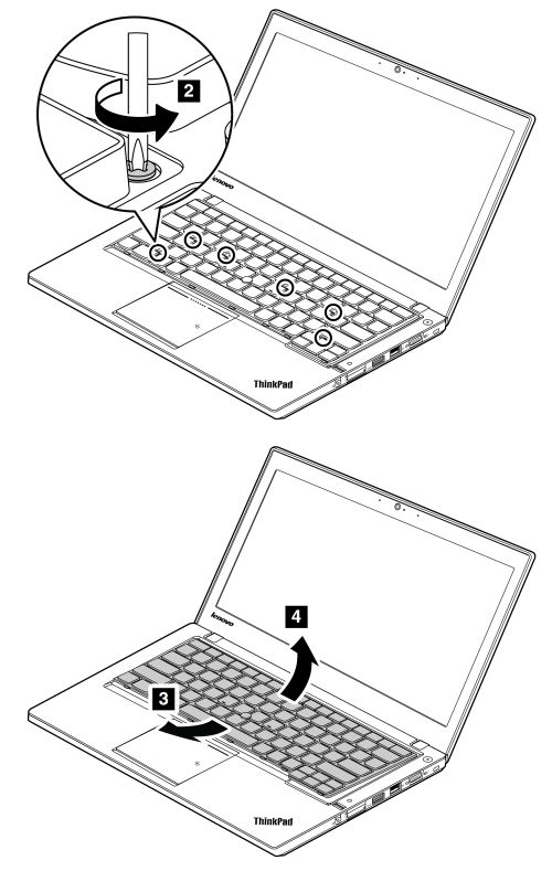 skrivestil Demokrati spids Anleitung zum Ein- und Ausbau der Tastatur – ThinkPad T440s - Lenovo  Support NO