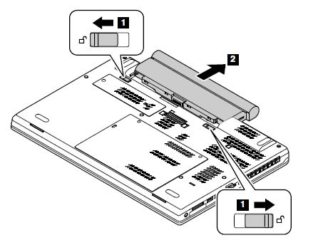 Removal steps of the battery pack - ThinkPad T540p - Lenovo Support CO