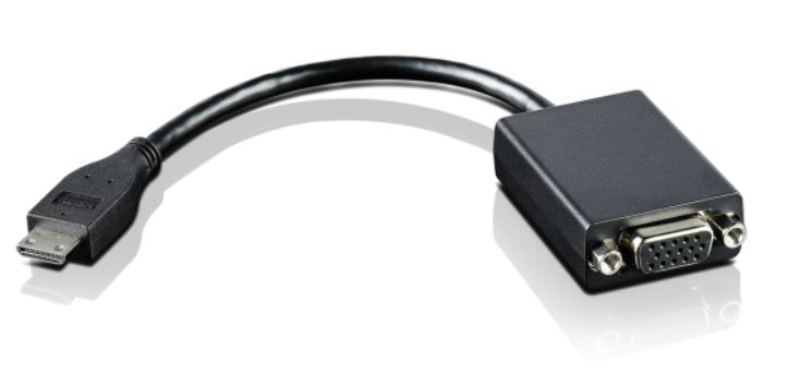  Cable Matters Mini HDMI to VGA Adapter (Mini HDMI to VGA  Converter) in Black : Electronics