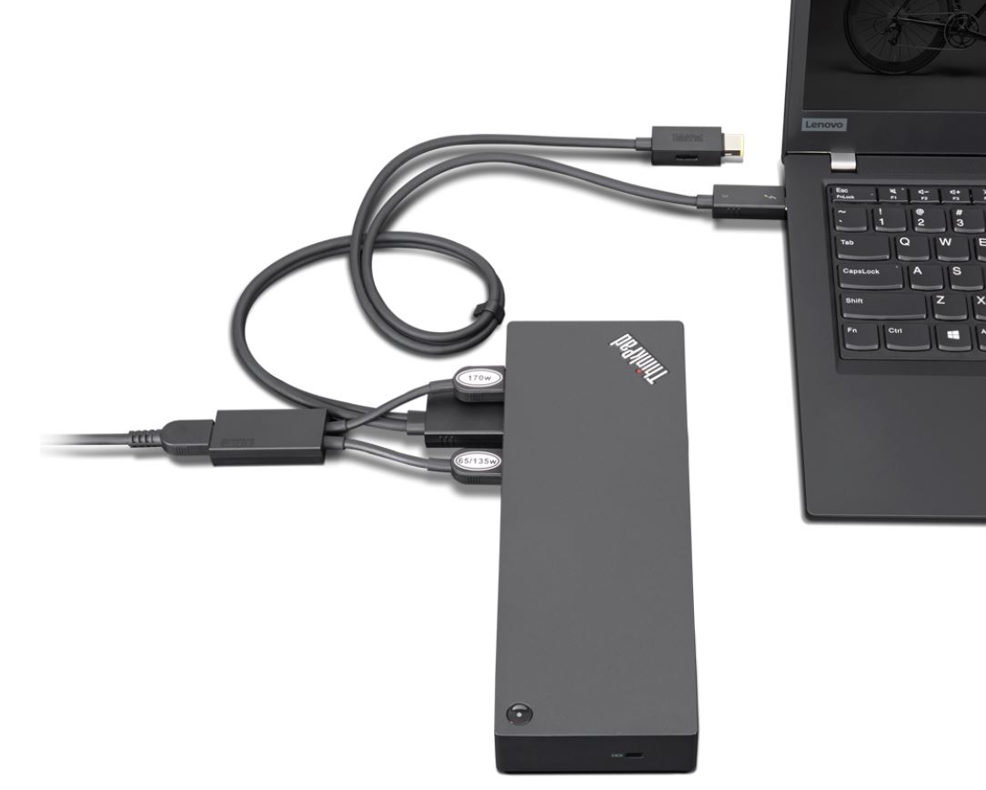 Lenovo ThinkPad Thunderbolt 3 Workstation Dock Gen 2 230w Support 3 Monitors