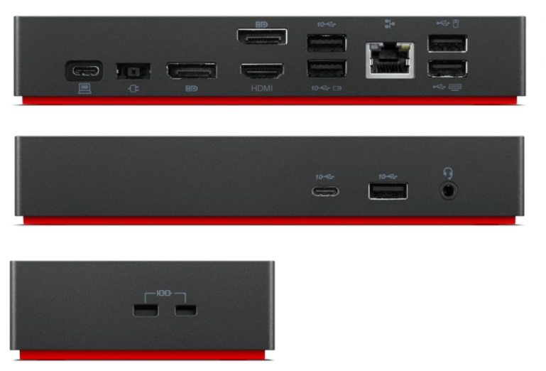 astronaut Eller enten Mentalt ThinkPad Universal USB-C Dock - Overview and Service Parts - Lenovo Support  US