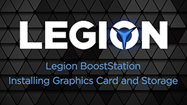 Lenovo Legion BoostStation eGPU, module de carte graphique externe